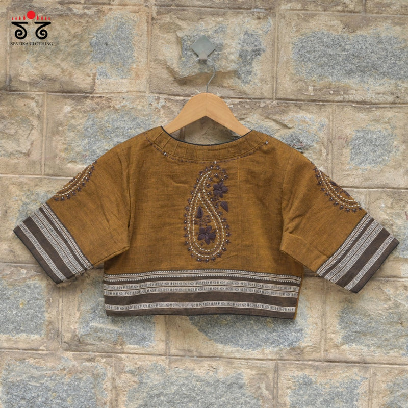 Chikan Hand - Embroidered Blouse