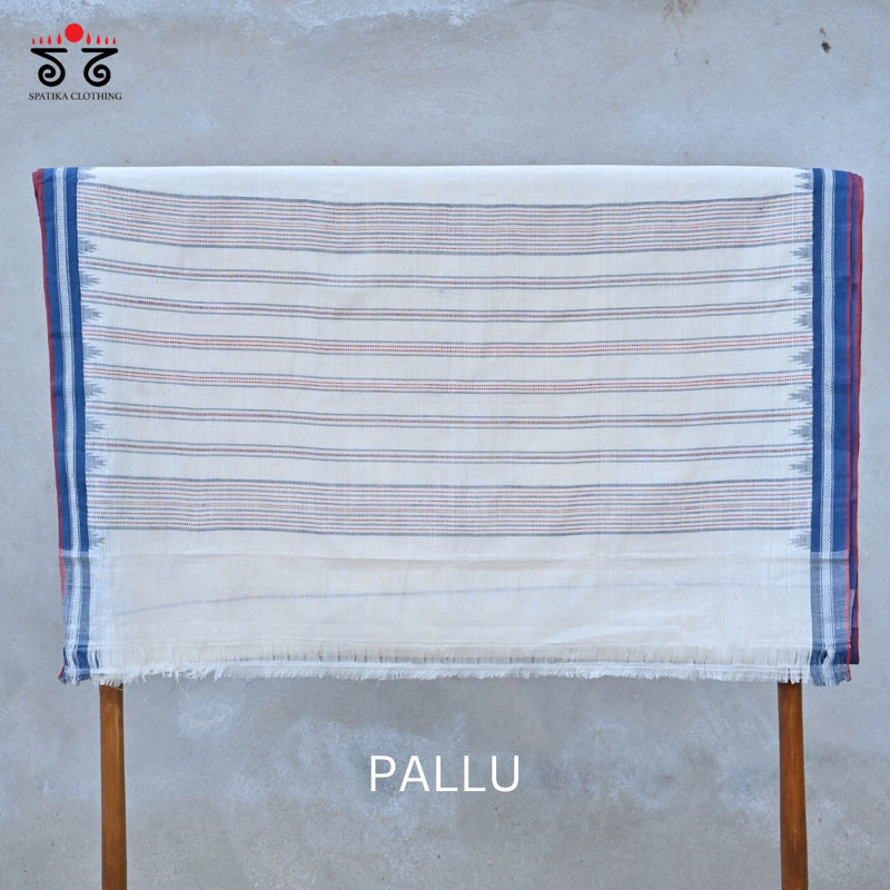 Ponduru Handspun Cotton Saree