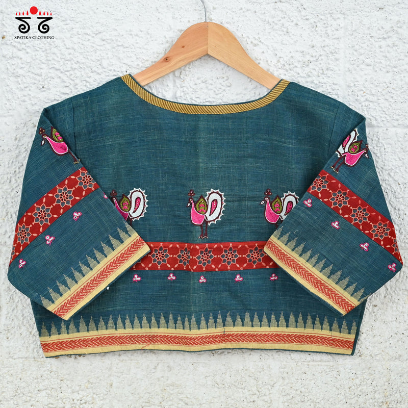 Morni - Hand Embroidered Blouse