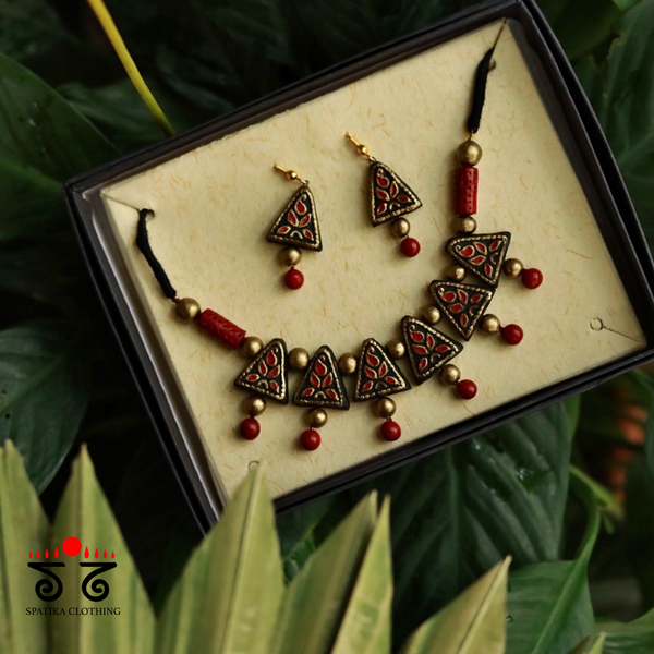 Terracotta Jewellery Set