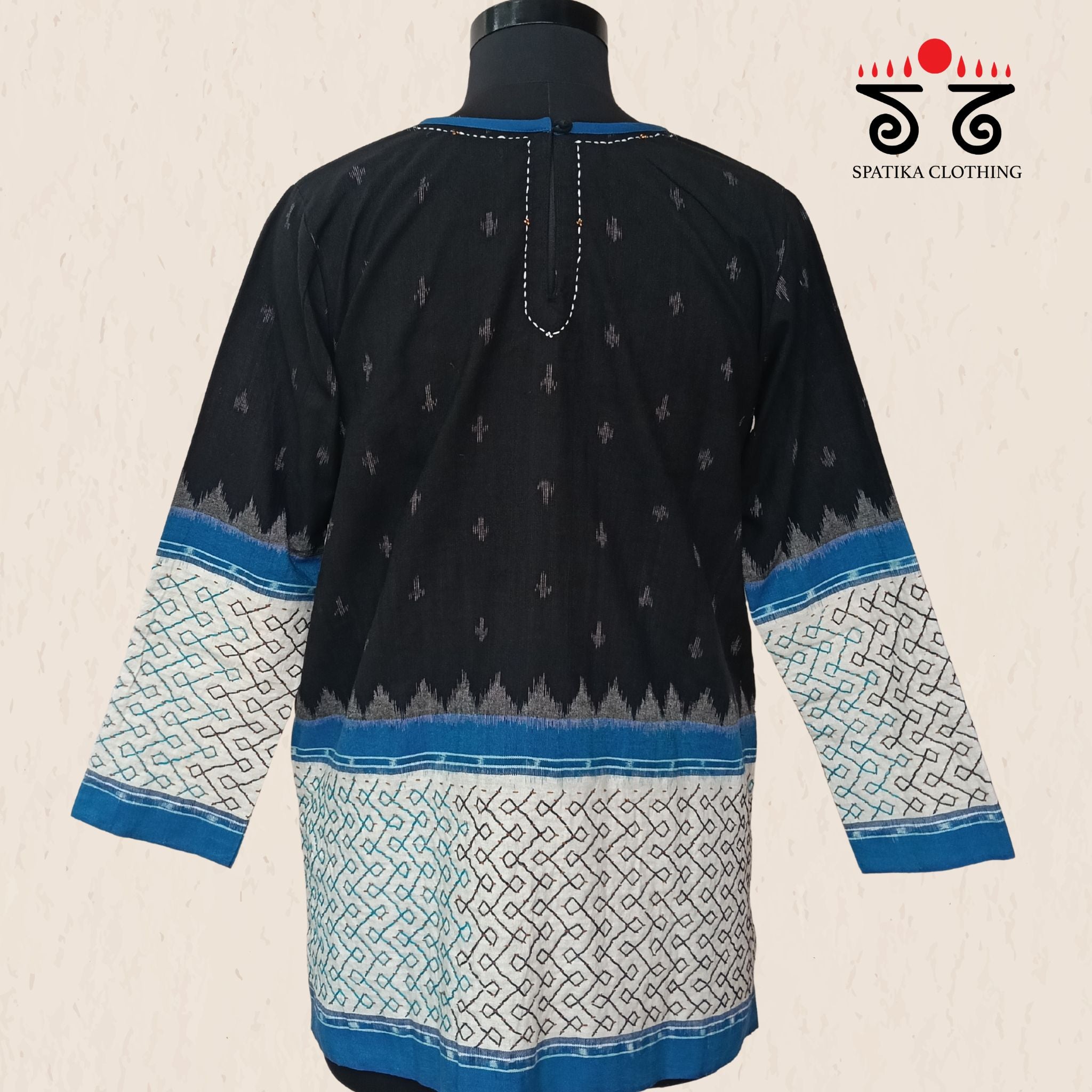 Ikat Lambani Short Kurta