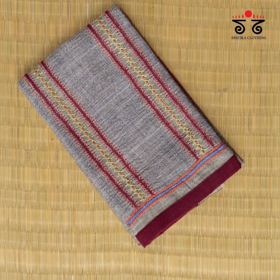 Banjara Hand Embroidered Blouse Fabric