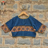 Pen Kalamkari Border Blouse