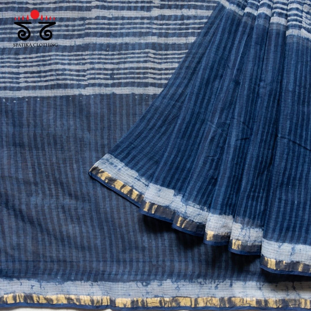 Kota Hand block printed saree
