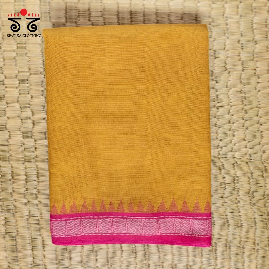 Ponduru Handspun Cotton Saree