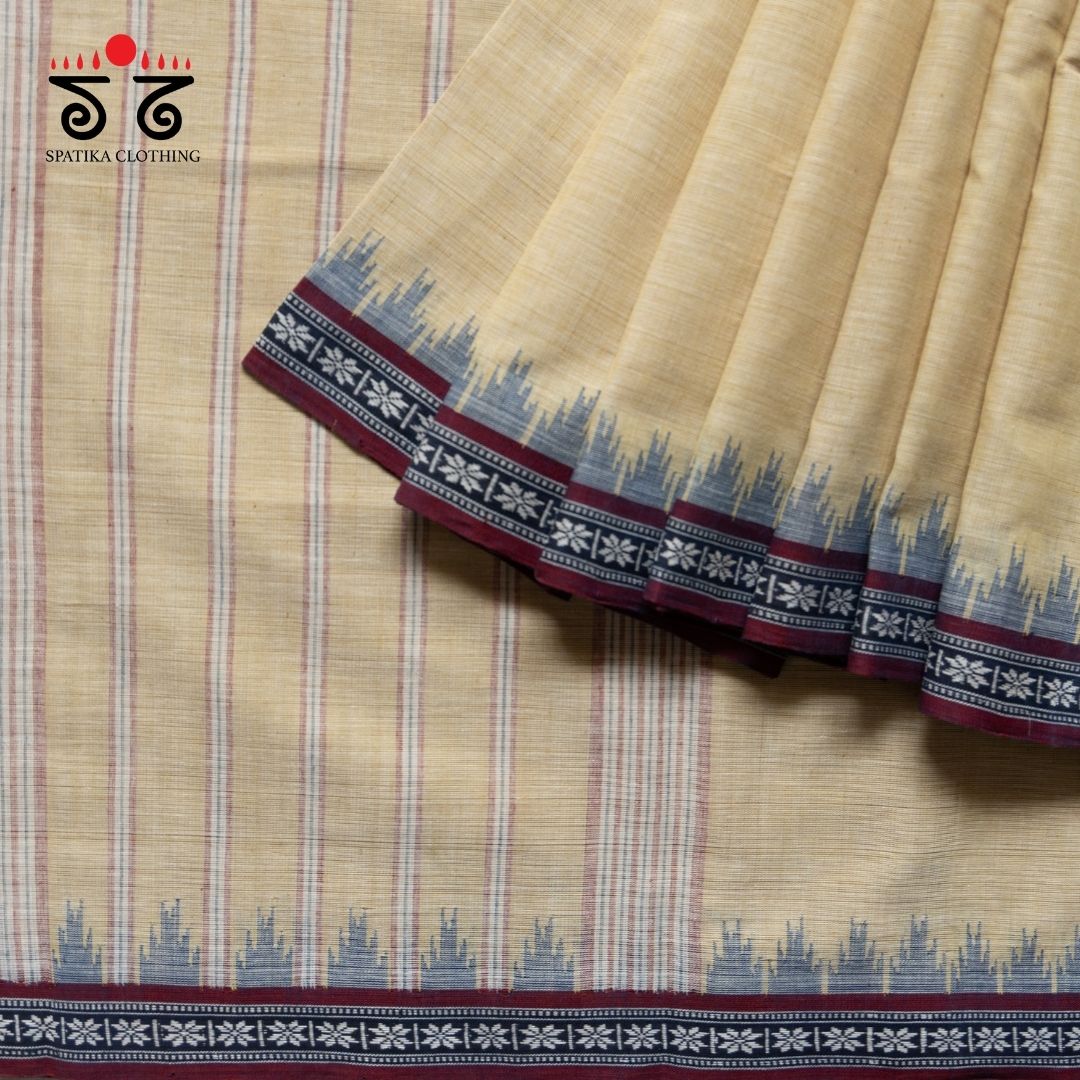 Ponduru Handspun Cotton Saree