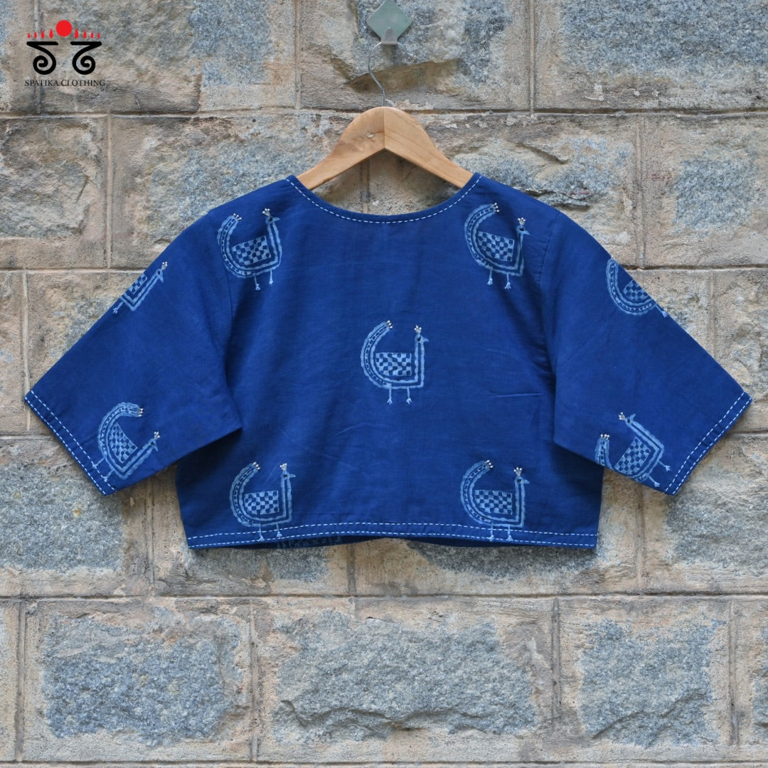 Morni - Hand Embroidered Blouse
