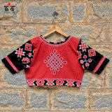 Telia Rumal - Kolam Blouse