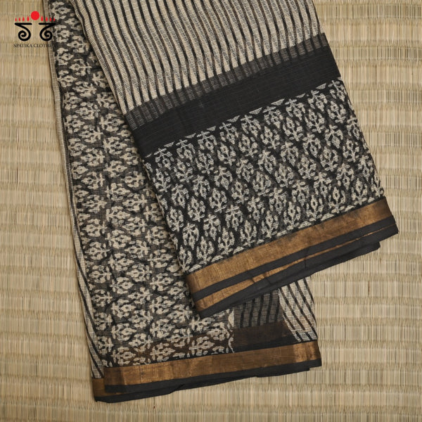 Block Printed  Kota Cotton Saree