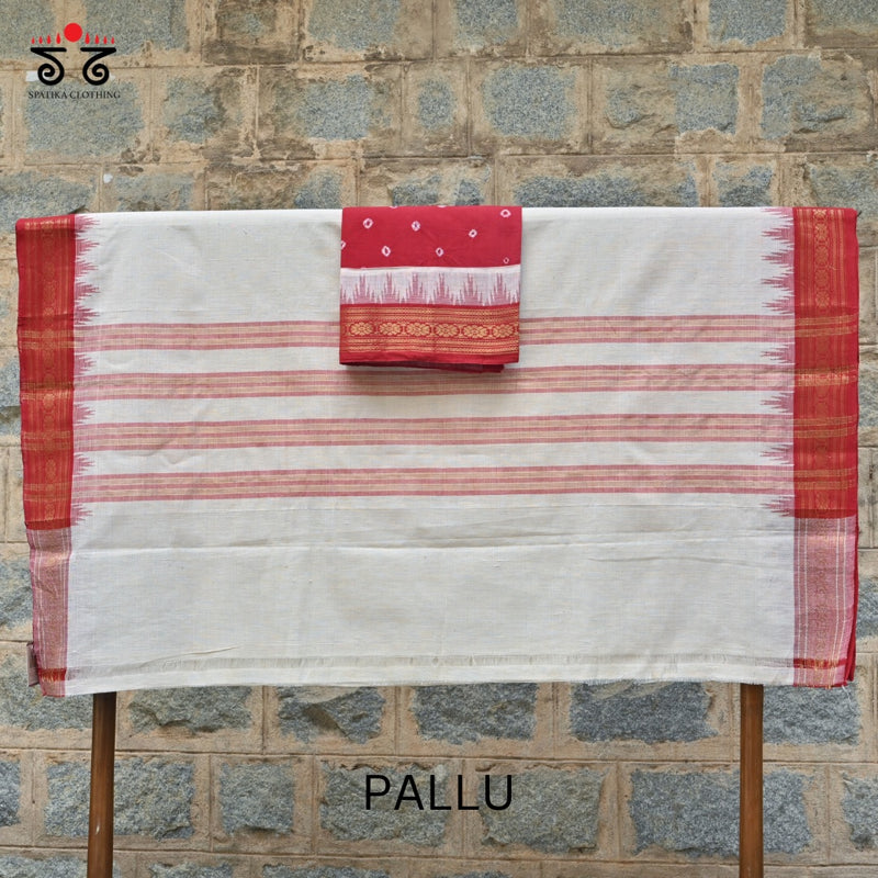Ponduru Handspun Saree With Special Blouse