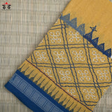 LAMBANI HAND EMBROIDERED PONDURU BLOUSE FABRIC