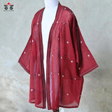 Handwoven Jamdhani Overlay