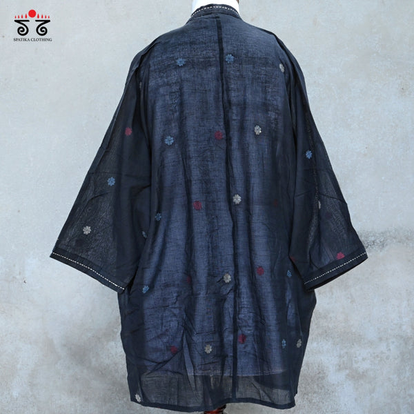 Handwoven Jamdhani Overlay