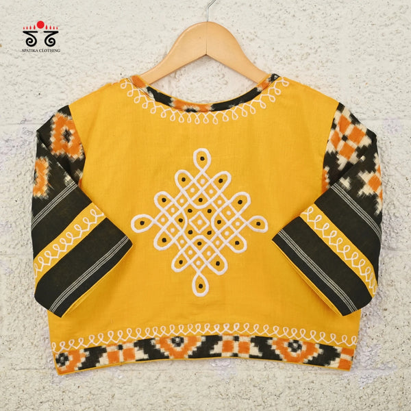 Telia Rumal - Kolam Blouse