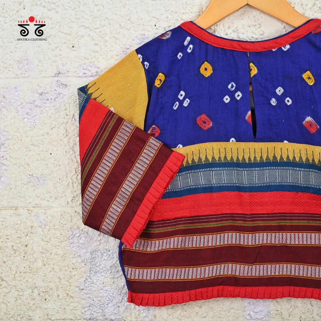 Bandhani - Khun Blouse – Spatika Clothing