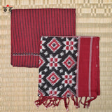 Maroon Telia Fabric Set of 2