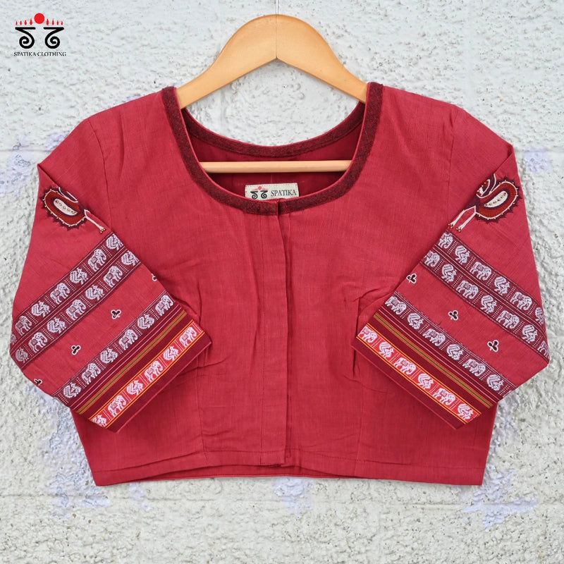 Morni - Hand Embroidered Blouse