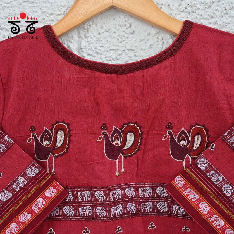 Morni - Hand Embroidered Blouse