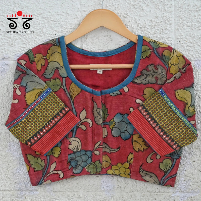 Pen Kalamkari - Khun Blouse