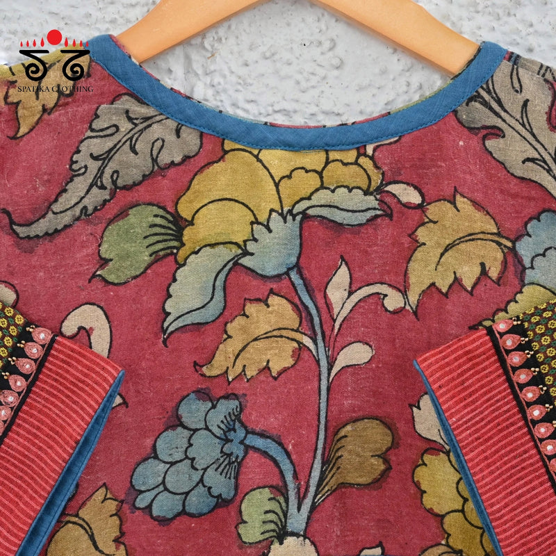 Pen Kalamkari - Khun Blouse