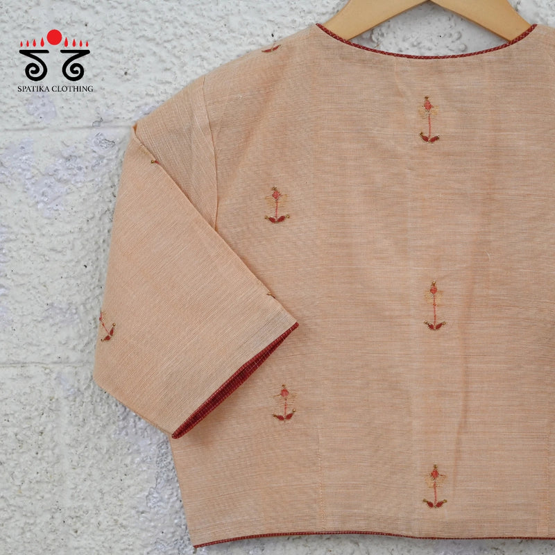 Jamdhani Hand - Embroidered Blouse