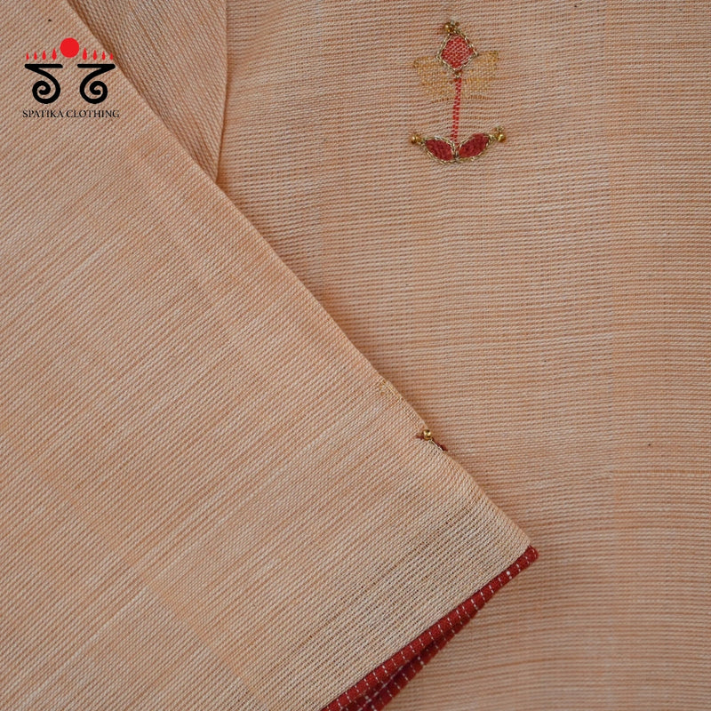 Jamdhani Hand - Embroidered Blouse