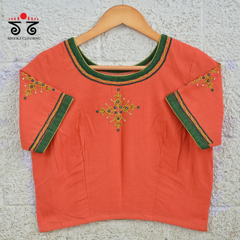 Hand - Embroidered Blouse