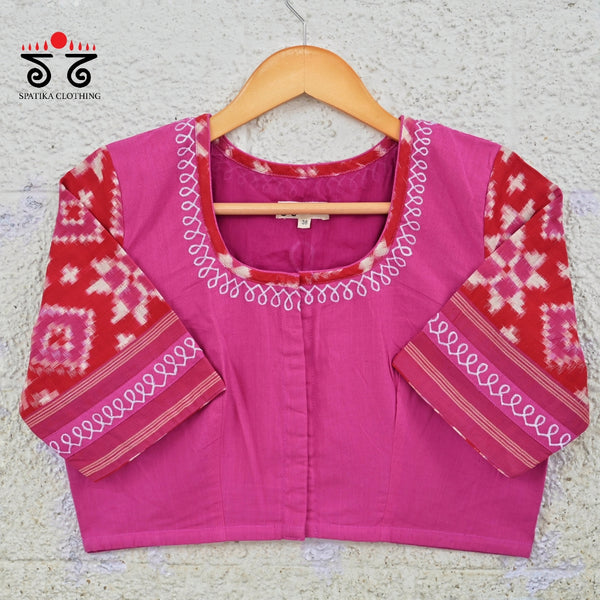 Telia Rumal - Kolam Blouse