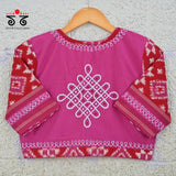 Telia Rumal - Kolam Blouse