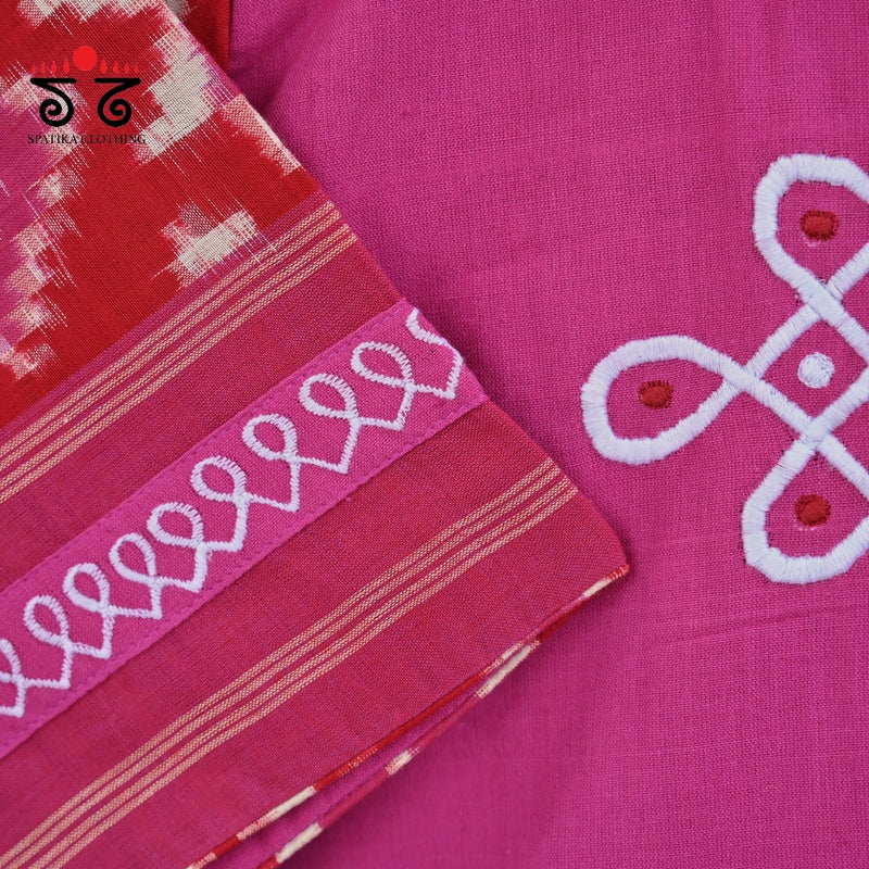 Telia Rumal - Kolam Blouse