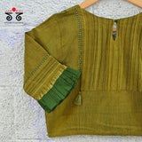 Hand - Embroidered Mirror Work Blouse