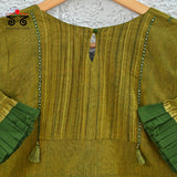Hand - Embroidered Mirror Work Blouse