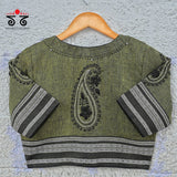 Chikan Hand - Embroidered Blouse