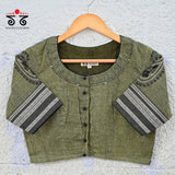 Chikan Hand - Embroidered Blouse