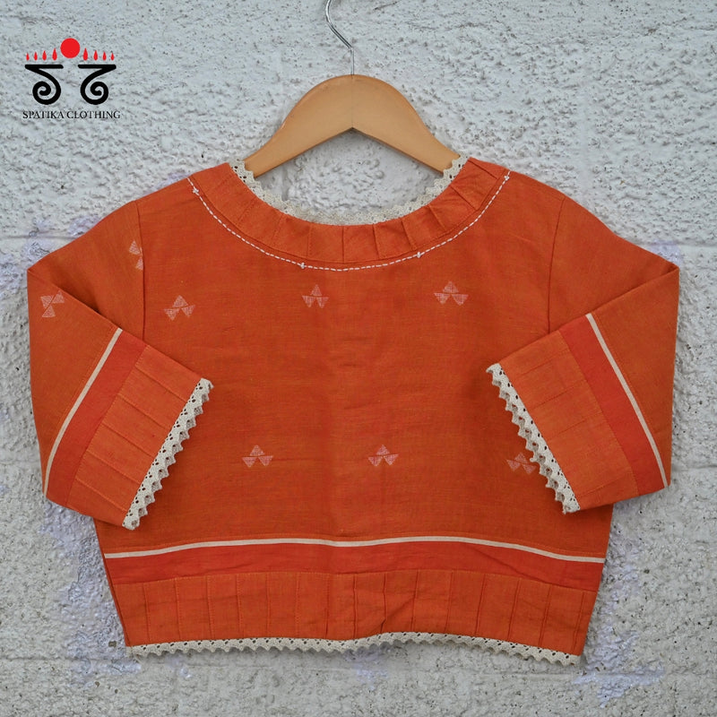 Jamdhani Lace Hand Crafted Blouse