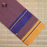 Hand Embroidered Patteda-Anchu saree