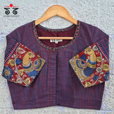 Pen Kalamkari Ponduru Blouse