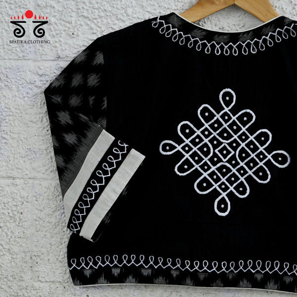 Ikat Kolam Blouse