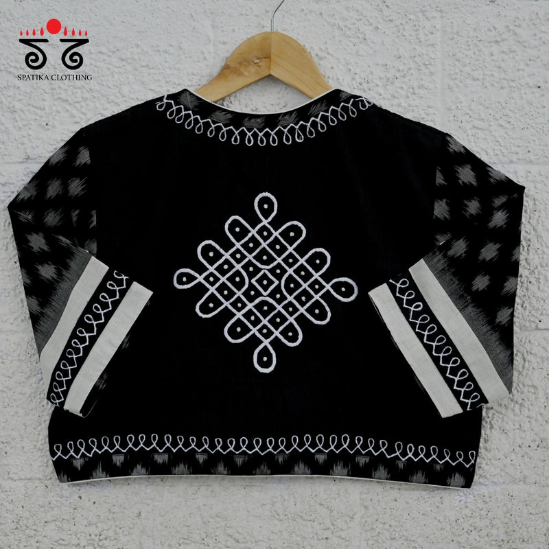 Ikat Kolam Blouse