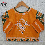 Telia Rumal - Kolam Blouse