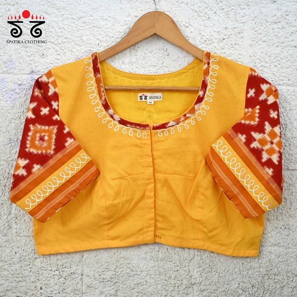 Telia Rumal - Kolam Blouse