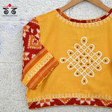 Telia Rumal - Kolam Blouse