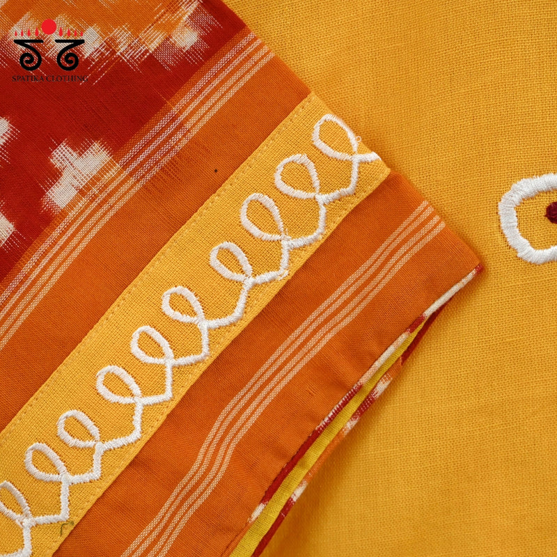 Telia Rumal - Kolam Blouse