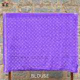 Batik and Block Printed Cotton Saree