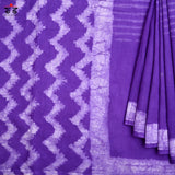 Batik and Block Printed Cotton Saree