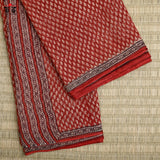 Bagru Block Printed  Kota Cotton Saree