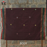 Lambani on Chettinad Cotton Saree