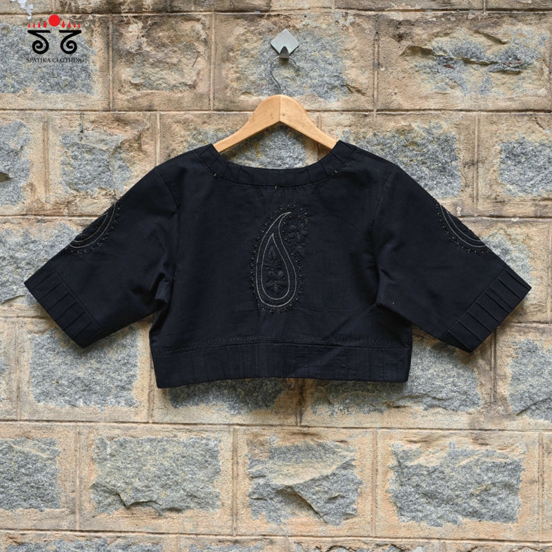 Chikan Hand - Embroidered Blouse