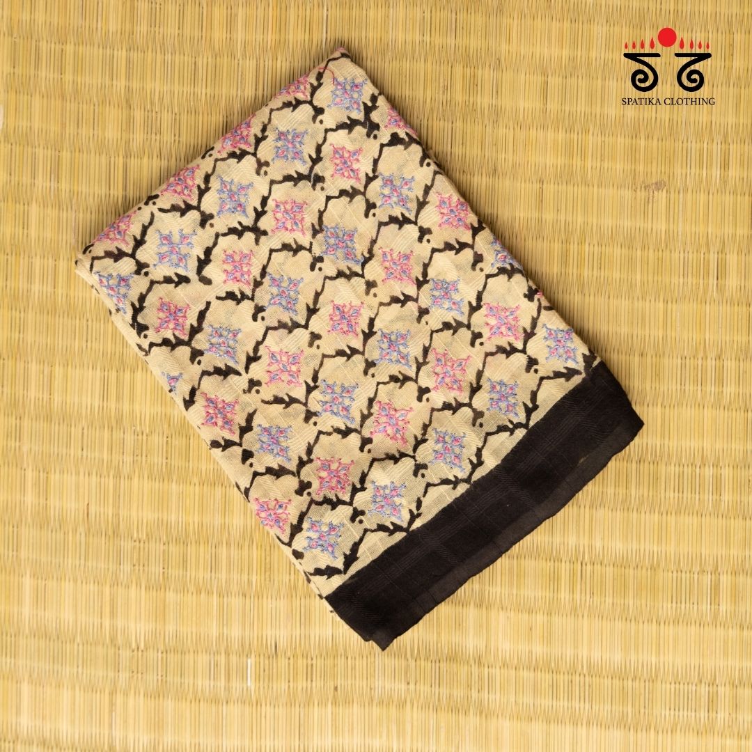 Banjara Handembroiderd Cotton Blouse Fabric