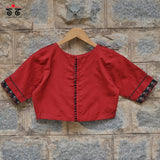 Hand - Embroidered Mirror Work Blouse - New Avatar!